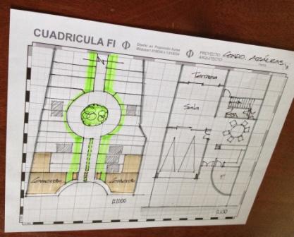 Boceto en la Cuadrícula FI